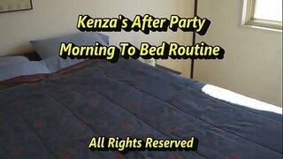 Kenza Cooper Rubs Herself Kunye Lotion